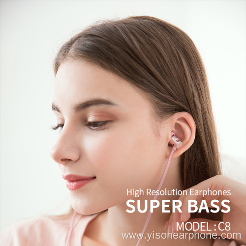 YISON 3.5mm Plug Stereo Sound Earphones bass Product